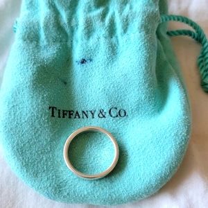 Tiffany sterling I Love You ring size 6.5-7
